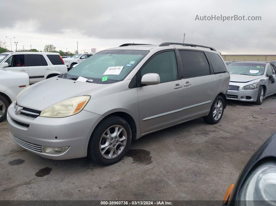 2004 Toyota Sienna Xle Limited Silver vin: 5TDZA22C24S121297