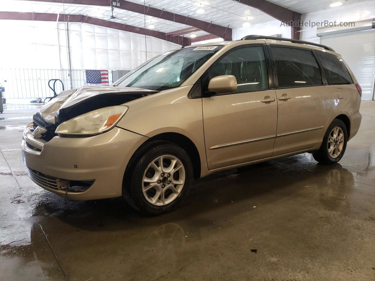 2005 Toyota Sienna Xle Tan vin: 5TDZA22C25S333666