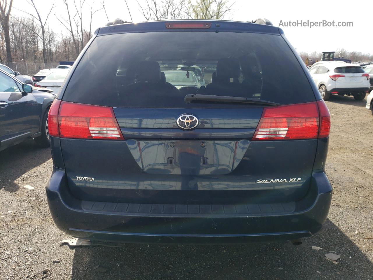 2004 Toyota Sienna Xle Blue vin: 5TDZA22C34S102824