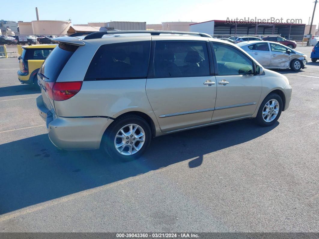 2004 Toyota Sienna Xle Brown vin: 5TDZA22C34S146421