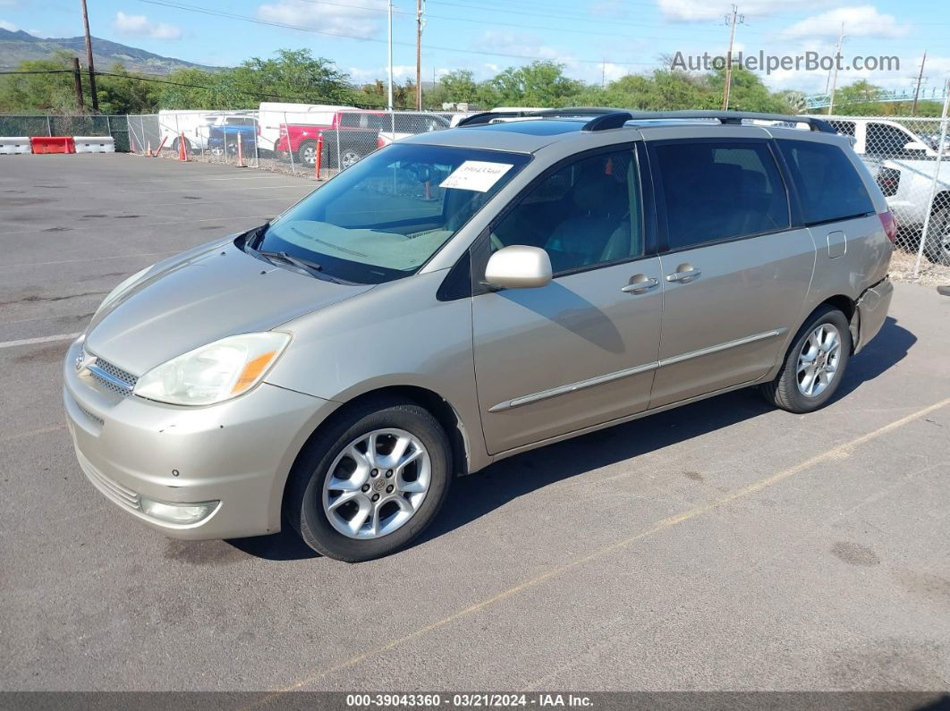 2004 Toyota Sienna Xle Brown vin: 5TDZA22C34S146421