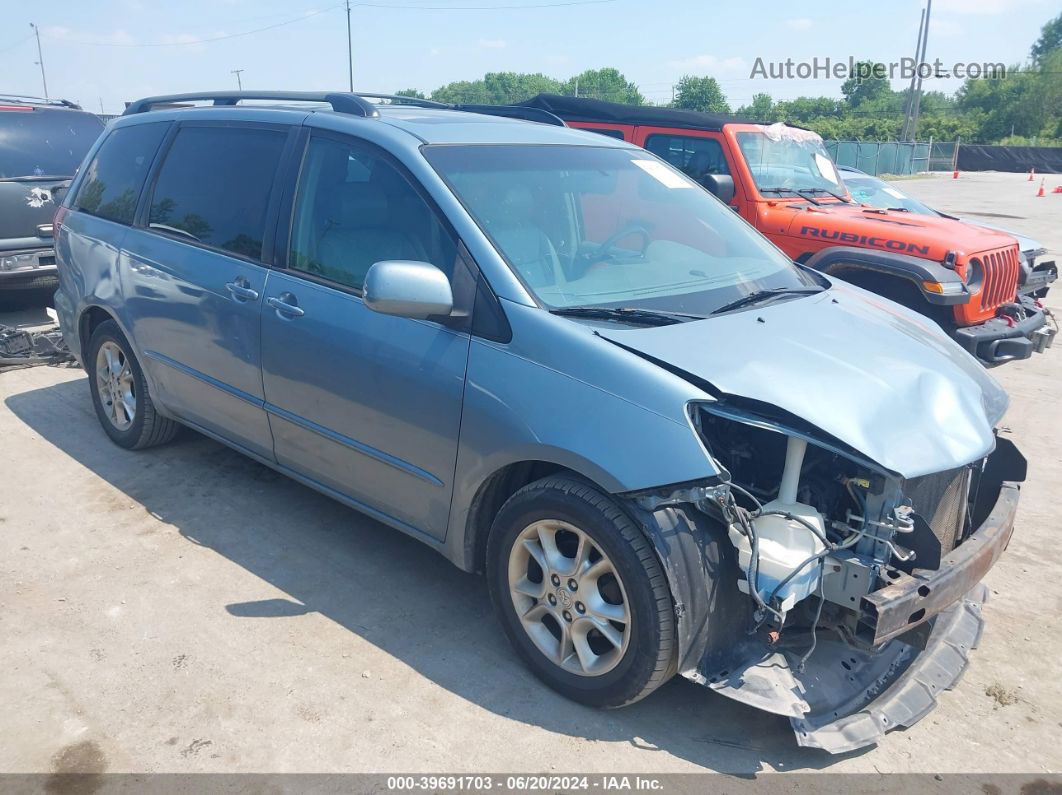 2005 Toyota Sienna Xle Blue vin: 5TDZA22C45S294742