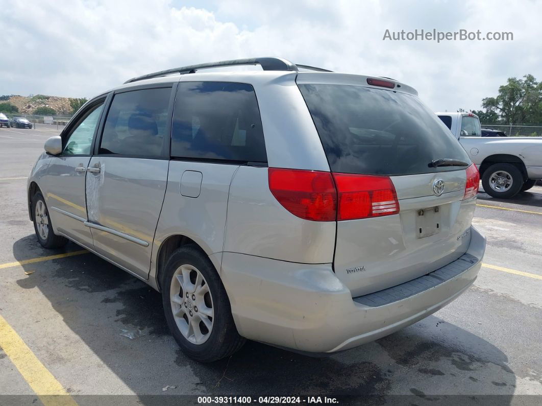 2004 Toyota Sienna Xle Silver vin: 5TDZA22C54S042772