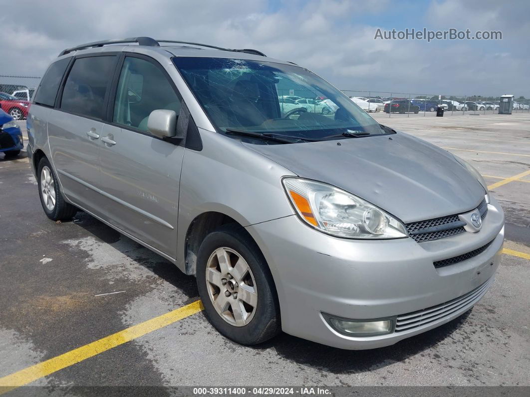 2004 Toyota Sienna Xle Серебряный vin: 5TDZA22C54S042772