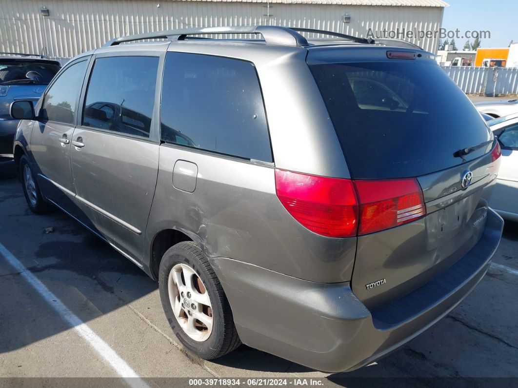 2004 Toyota Sienna Xle Brown vin: 5TDZA22C54S079191