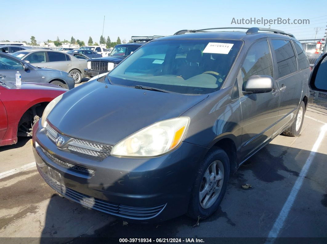 2004 Toyota Sienna Xle Brown vin: 5TDZA22C54S079191