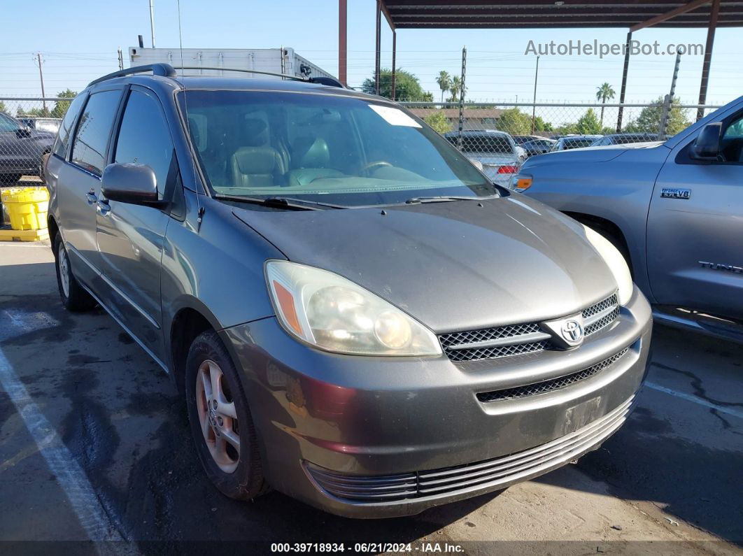 2004 Toyota Sienna Xle Brown vin: 5TDZA22C54S079191