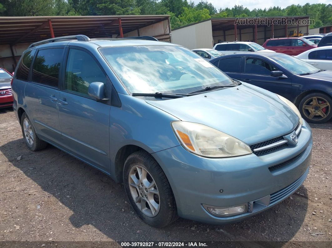 2005 Toyota Sienna Xle Limited Синий vin: 5TDZA22C55S284480