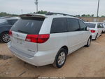 2005 Toyota Sienna Xle White vin: 5TDZA22C65S235756