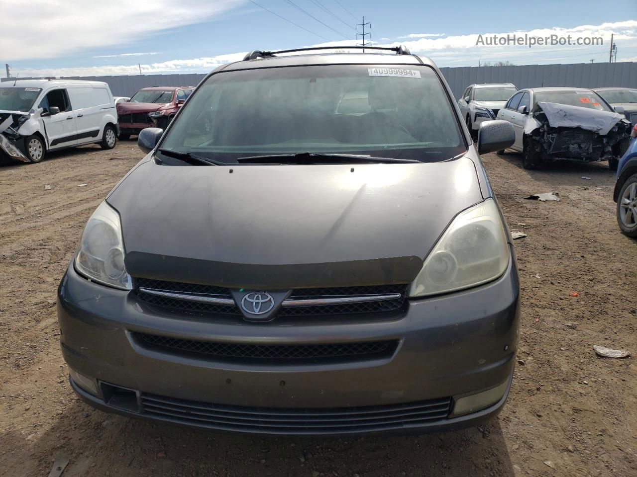 2004 Toyota Sienna Xle Угольный vin: 5TDZA22C74S142338