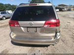 2004 Toyota Sienna Xle Beige vin: 5TDZA22C74S149936