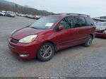 2004 Toyota Sienna Xle Red vin: 5TDZA22C74S150083