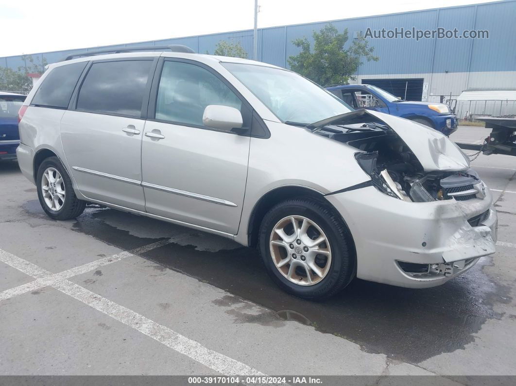 2004 Toyota Sienna Xle Limited Silver vin: 5TDZA22C74S194133