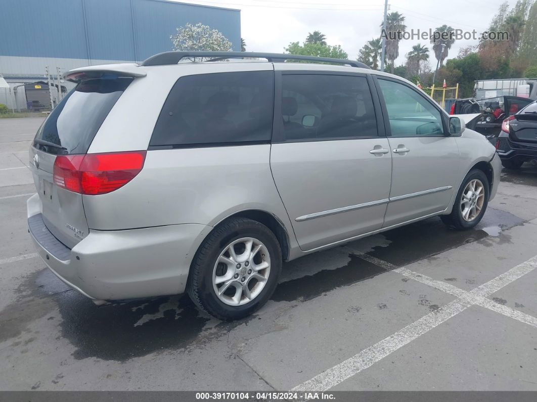 2004 Toyota Sienna Xle Limited Серебряный vin: 5TDZA22C74S194133