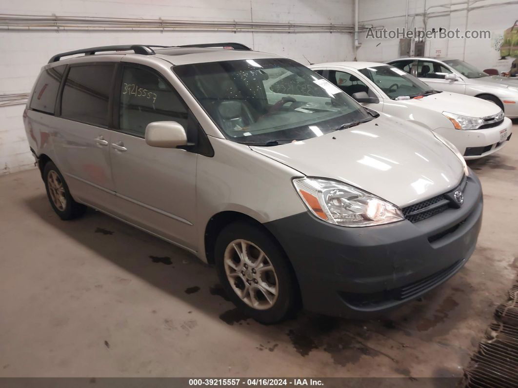 2005 Toyota Sienna Xle Beige vin: 5TDZA22C75S230842