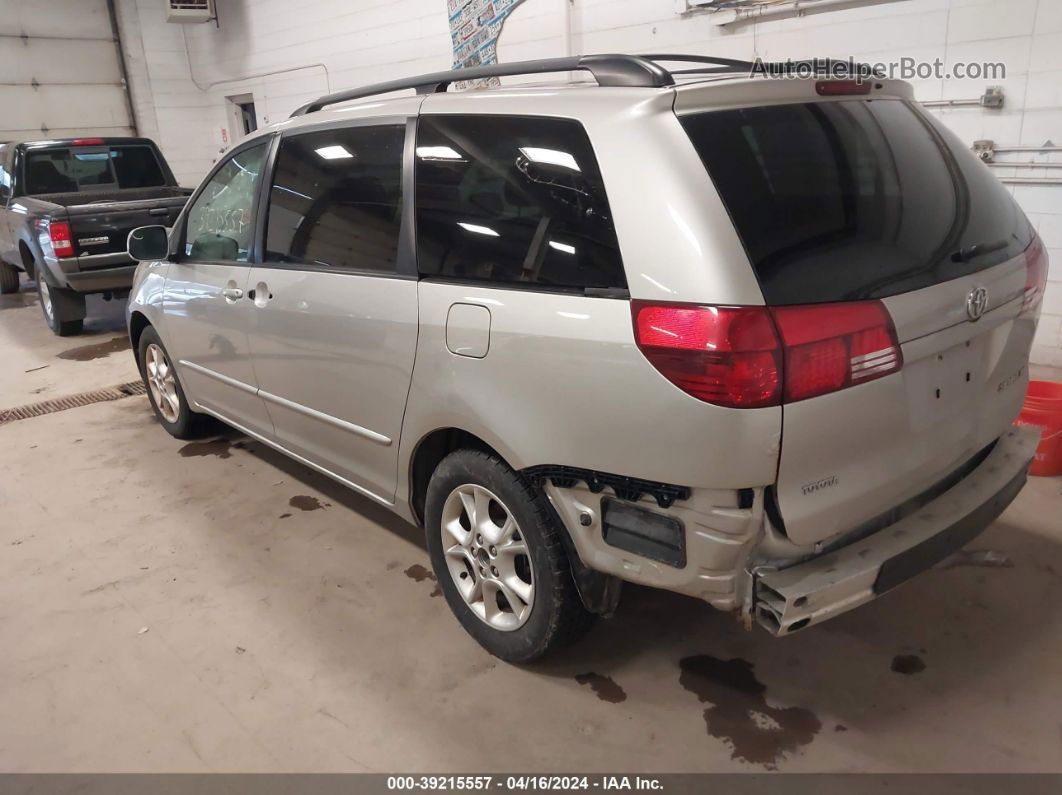 2005 Toyota Sienna Xle Beige vin: 5TDZA22C75S230842