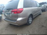 2004 Toyota Sienna Xle Beige vin: 5TDZA22C94S168892