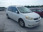 2004 Toyota Sienna Xle White vin: 5TDZA22C94S170478