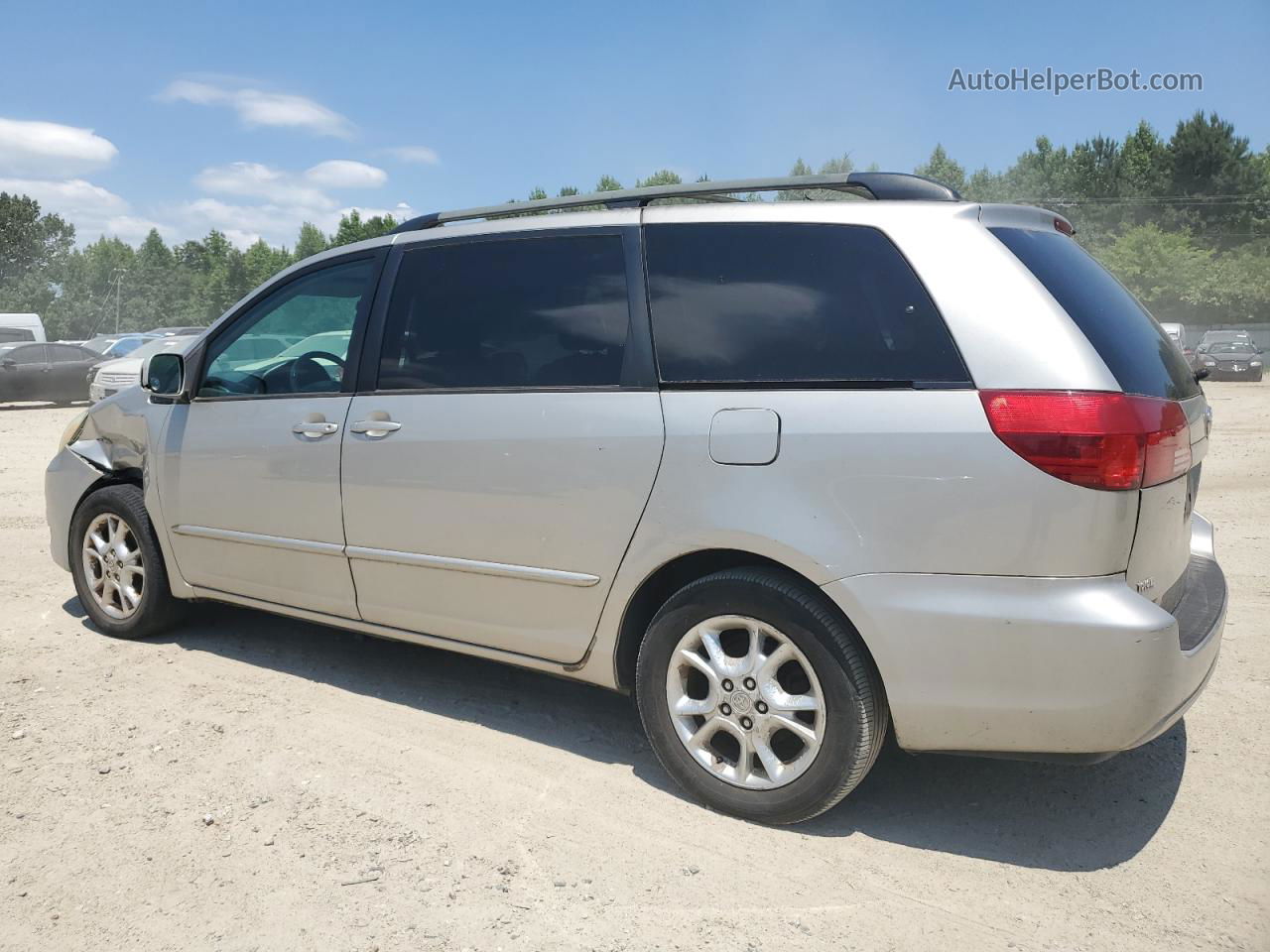 2004 Toyota Sienna Xle Silver vin: 5TDZA22C94S209733