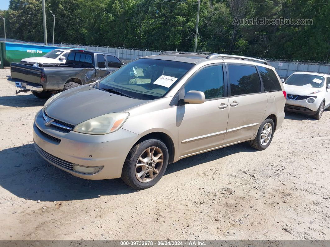 2005 Toyota Sienna Xle Limited Gold vin: 5TDZA22C95S249151