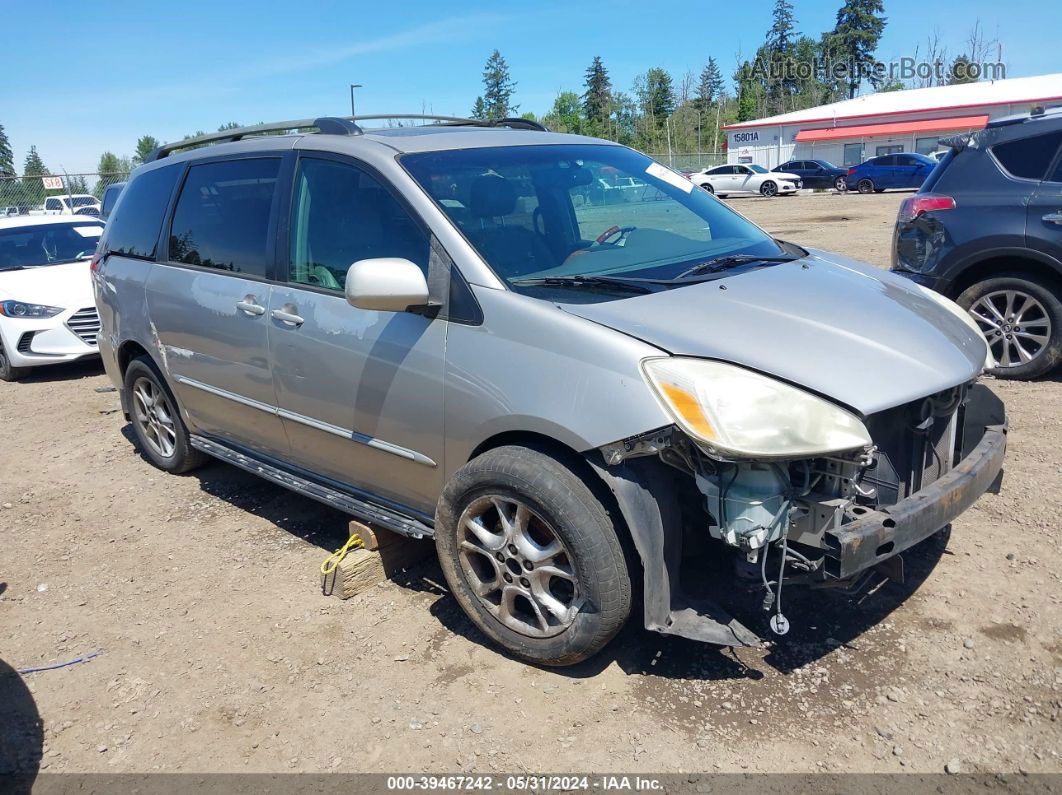 2005 Toyota Sienna Xle Limited Silver vin: 5TDZA22C95S271926