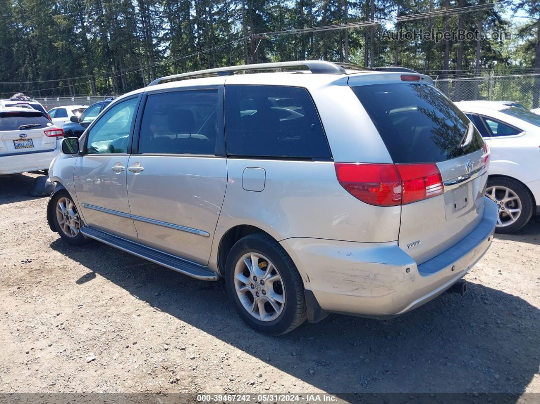 2005 Toyota Sienna Xle Limited Серебряный vin: 5TDZA22C95S271926