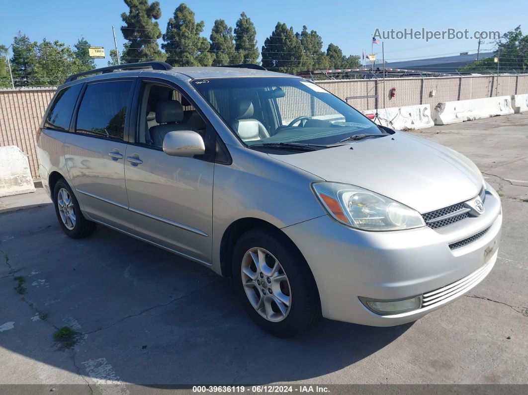 2005 Toyota Sienna Xle Silver vin: 5TDZA22C95S289942