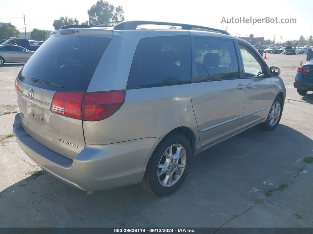 2005 Toyota Sienna Xle Silver vin: 5TDZA22C95S289942