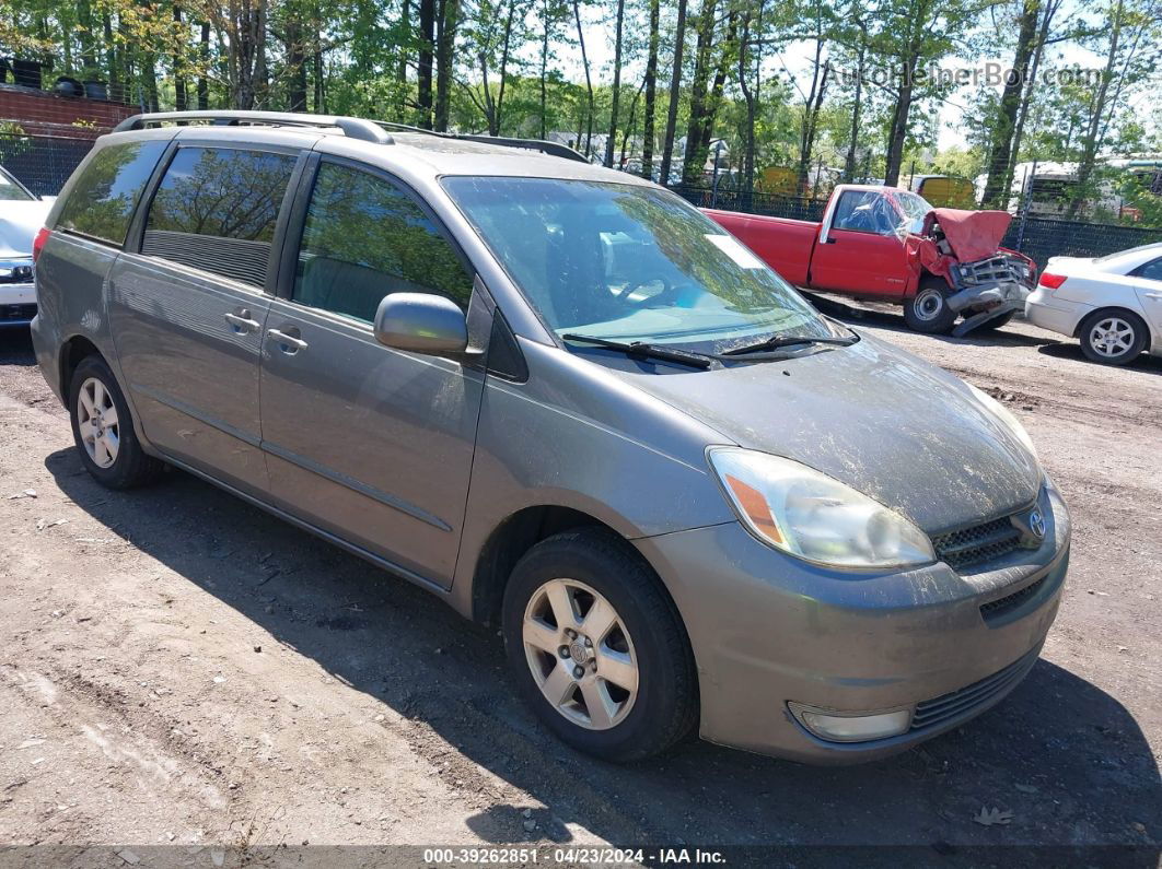 2005 Toyota Sienna Xle Gray vin: 5TDZA22C95S331929