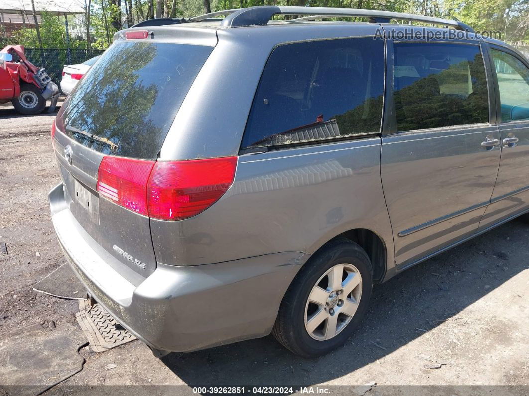 2005 Toyota Sienna Xle Gray vin: 5TDZA22C95S331929