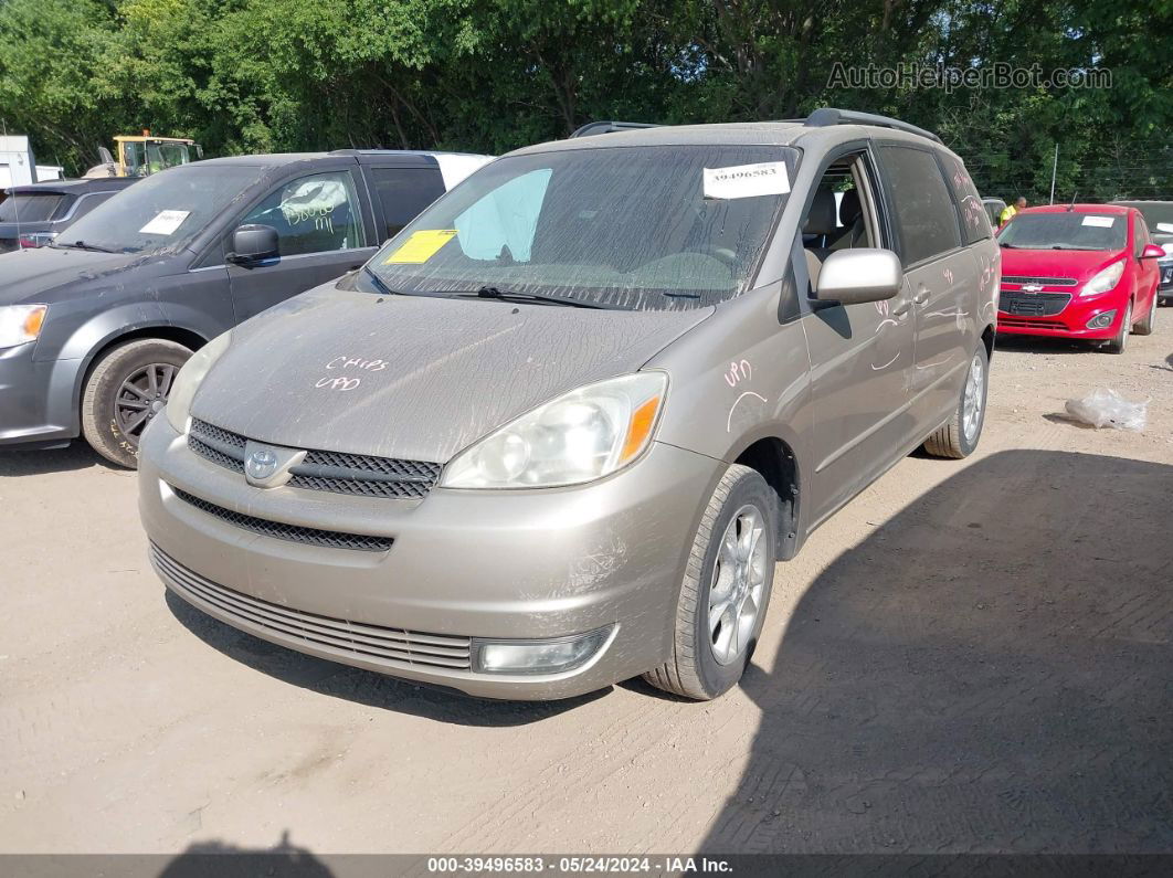 2005 Toyota Sienna Xle Gold vin: 5TDZA22C95S371931