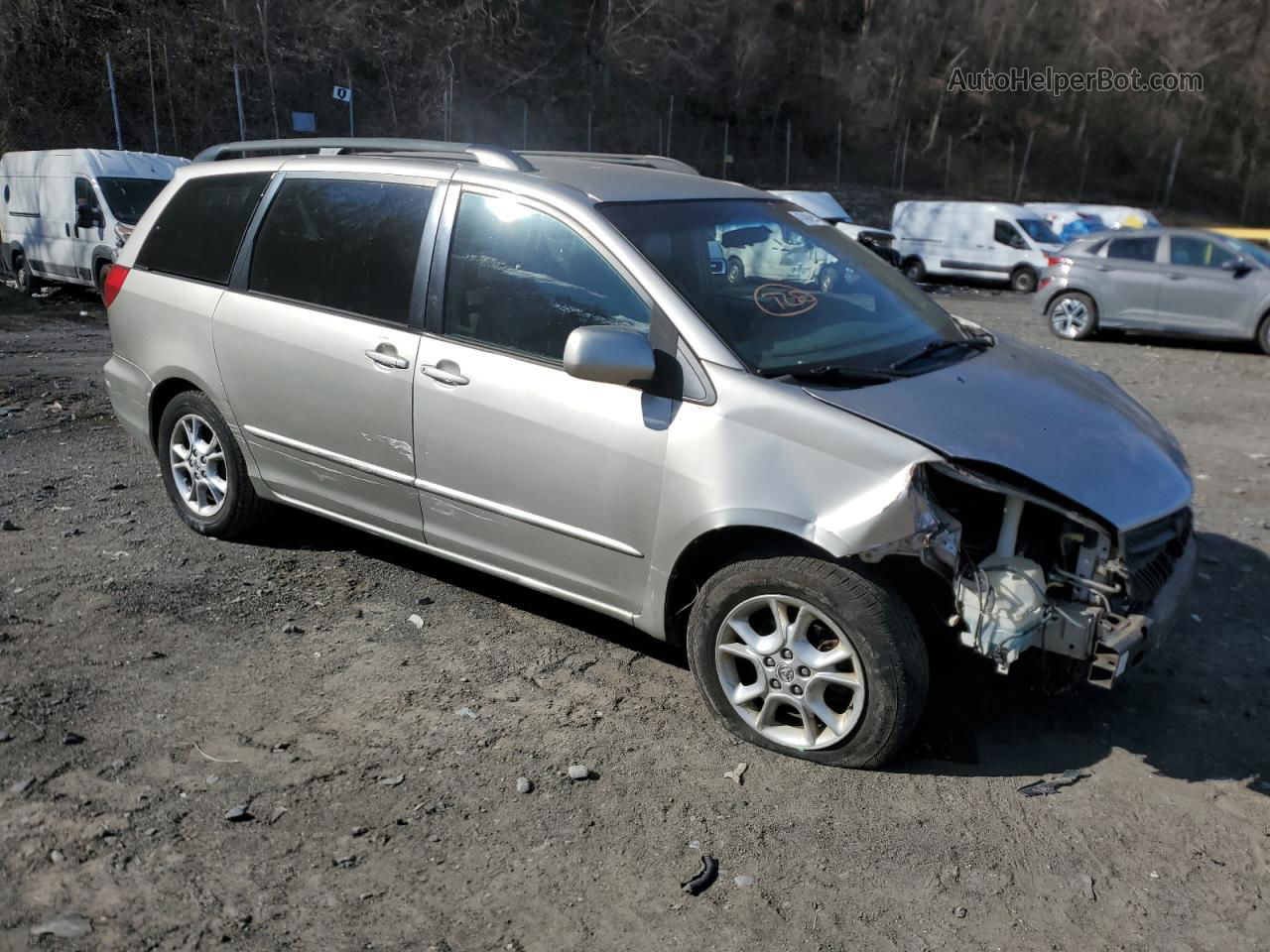 2004 Toyota Sienna Xle Бежевый vin: 5TDZA22CX4S144472