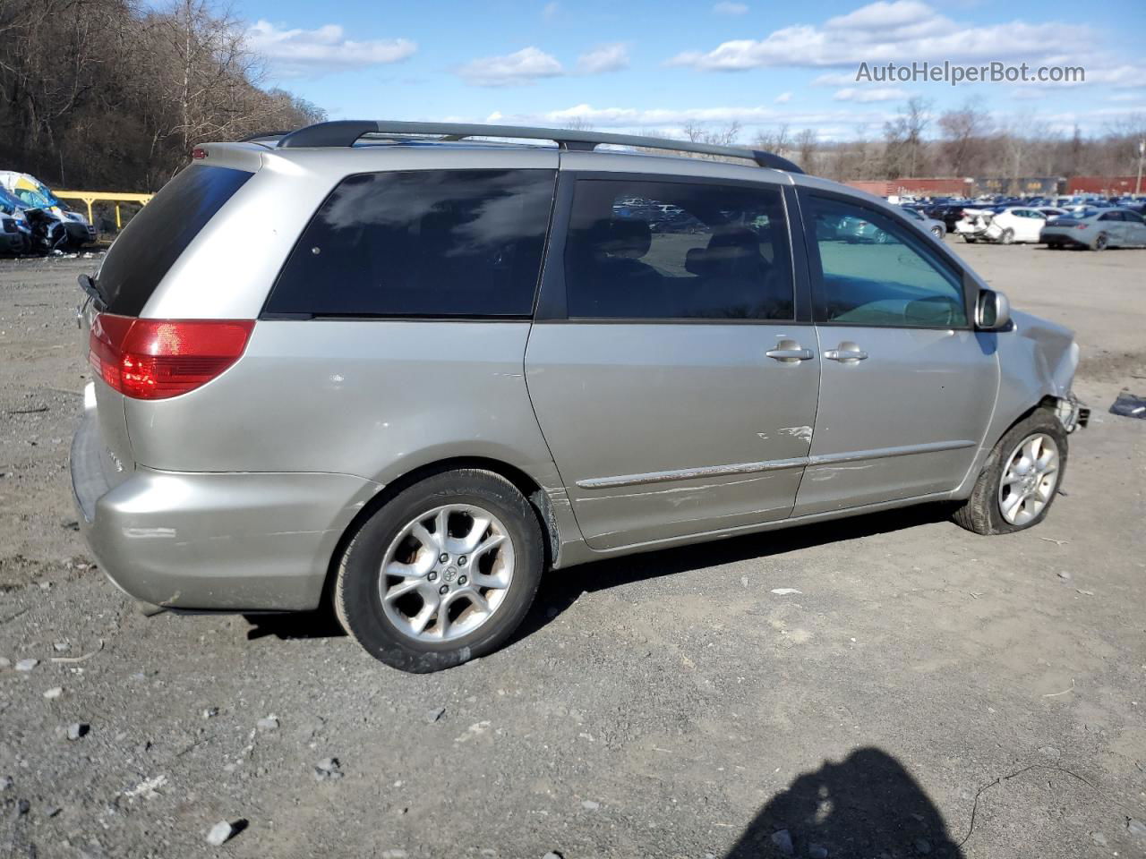 2004 Toyota Sienna Xle Бежевый vin: 5TDZA22CX4S144472