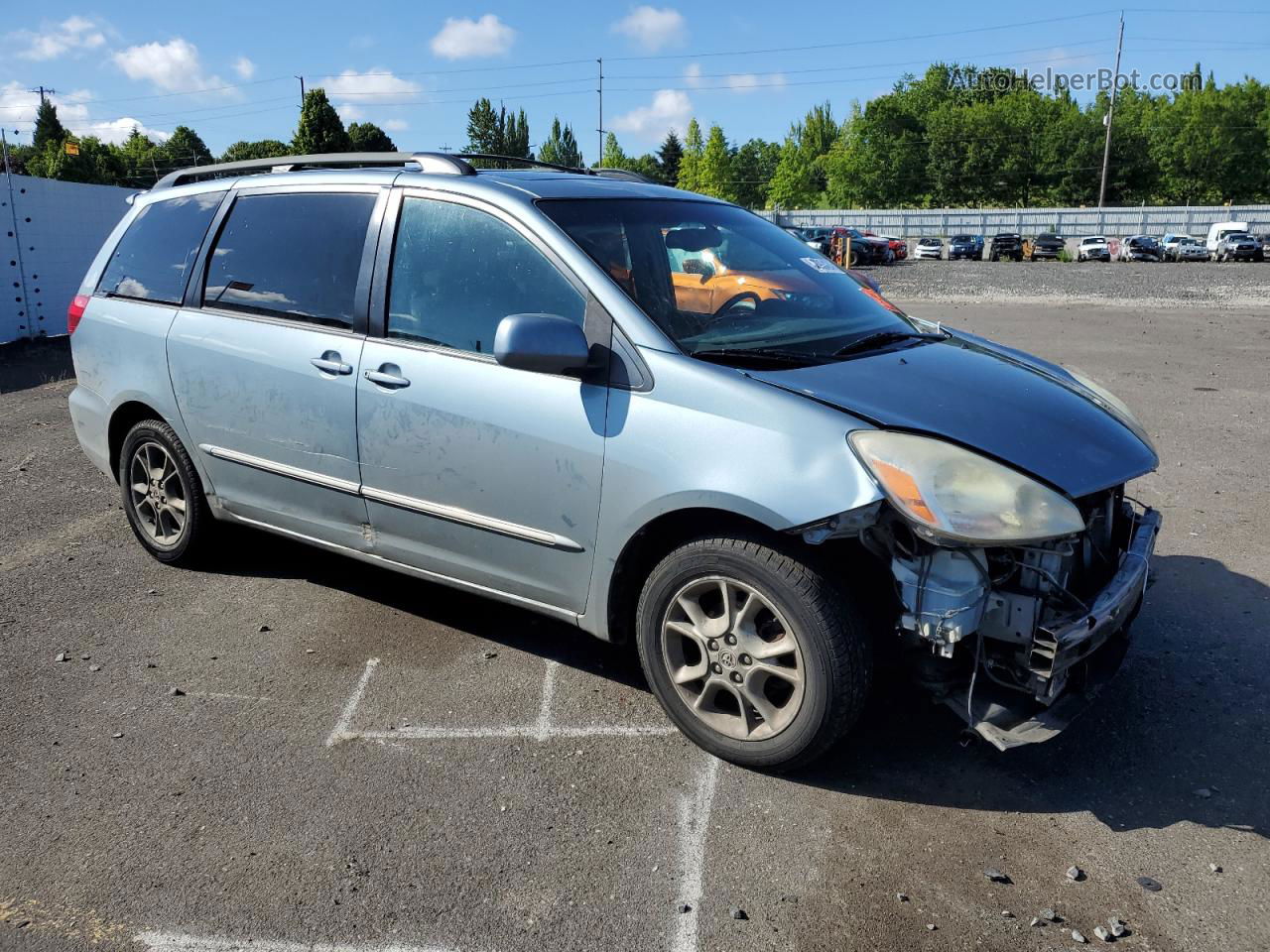 2004 Toyota Sienna Xle Бирюзовый vin: 5TDZA22CX4S212429