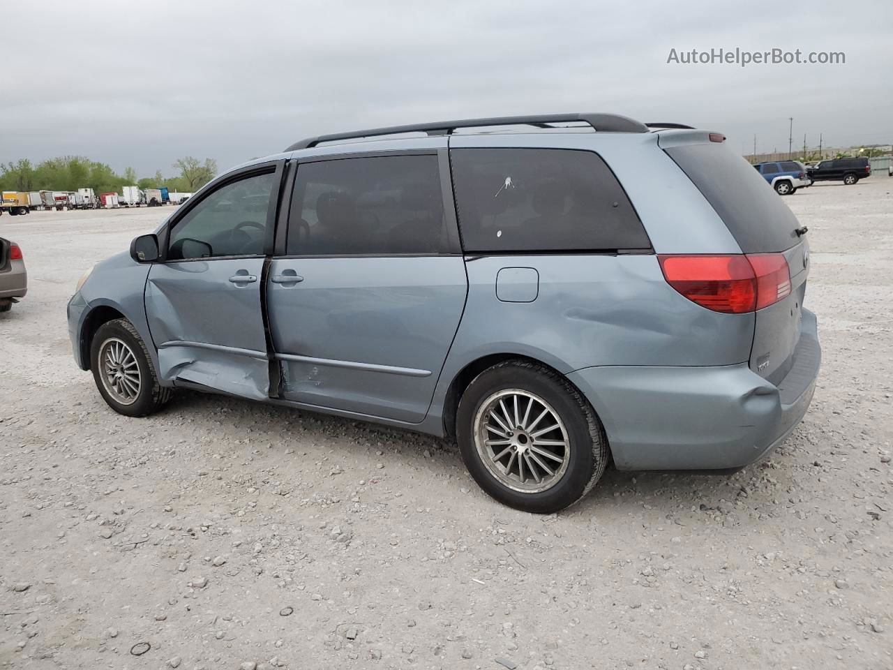 2004 Toyota Sienna Ce Синий vin: 5TDZA23C04S122544