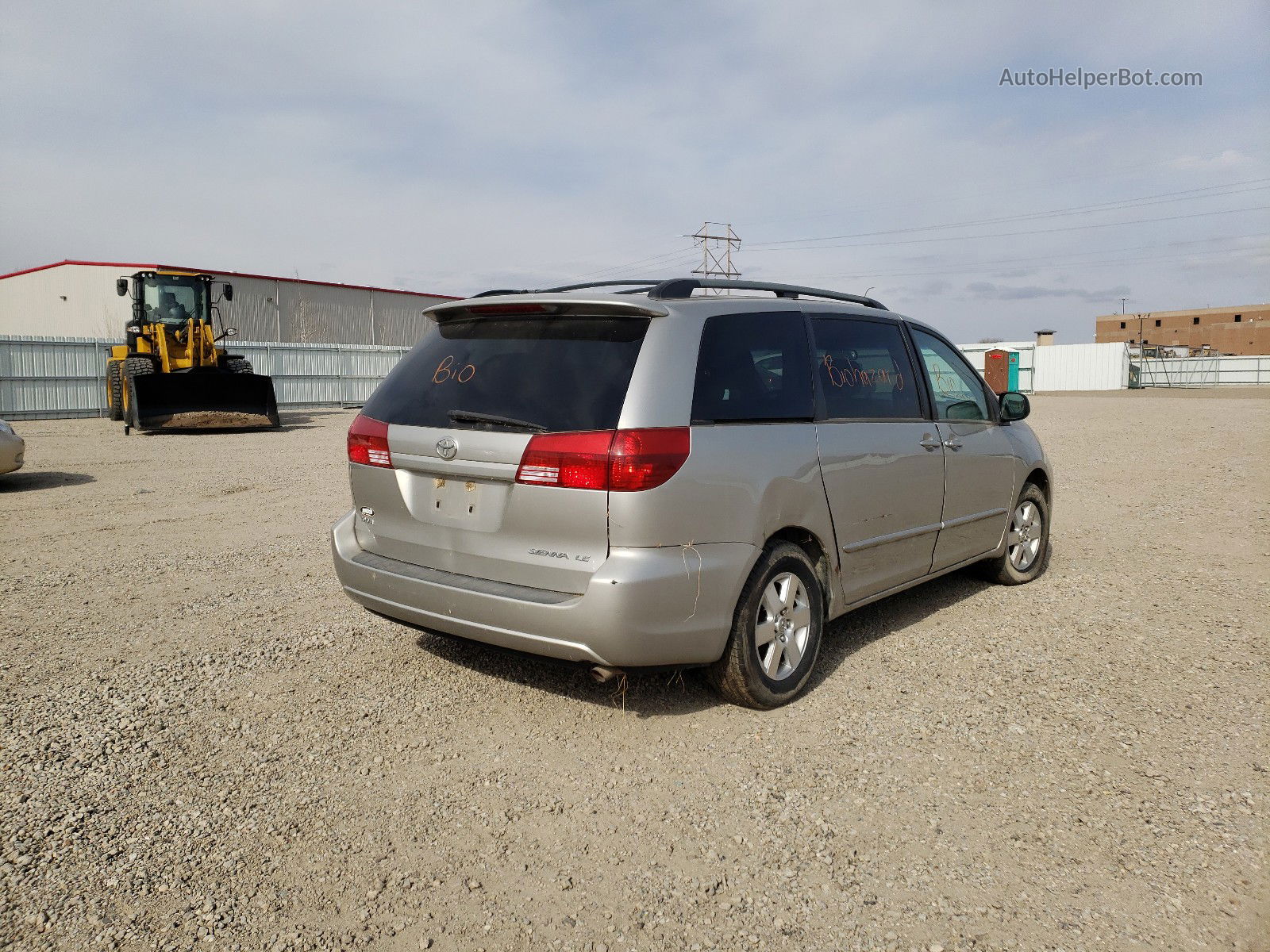 2004 Toyota Sienna Ce Золотой vin: 5TDZA23C04S188253