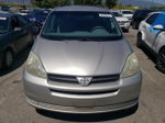 2005 Toyota Sienna Ce Серебряный vin: 5TDZA23C05S251630