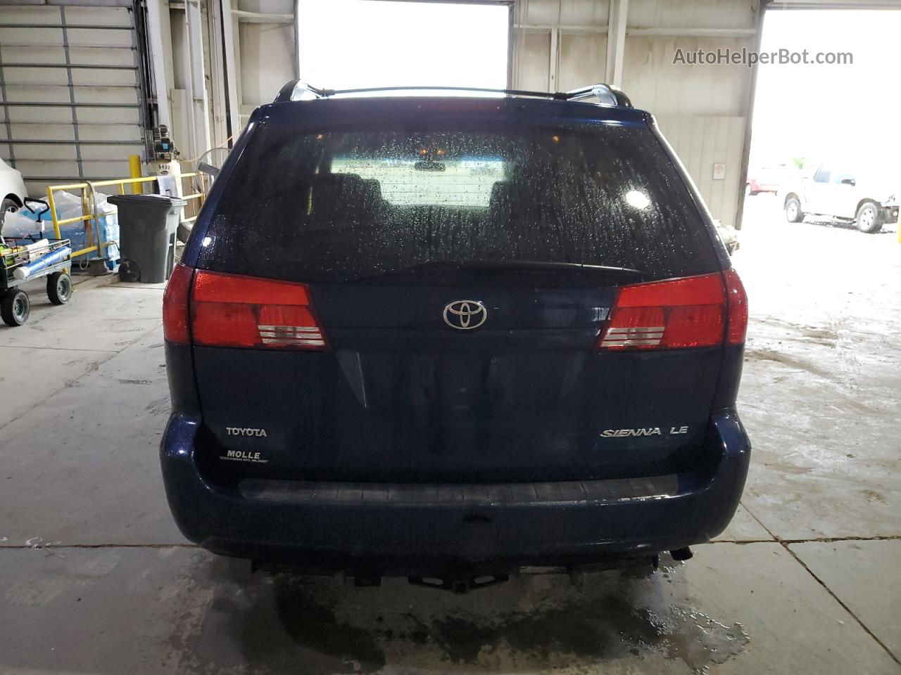 2005 Toyota Sienna Ce Blue vin: 5TDZA23C05S254026