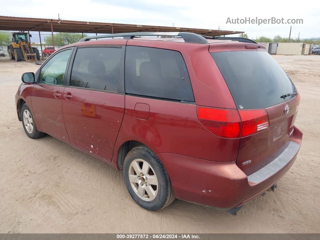 2005 Toyota Sienna Le Red vin: 5TDZA23C05S387319