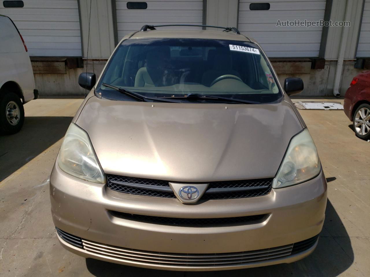 2004 Toyota Sienna Ce Cream vin: 5TDZA23C14S011646