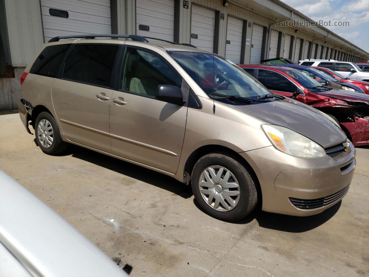 2004 Toyota Sienna Ce Cream vin: 5TDZA23C14S011646