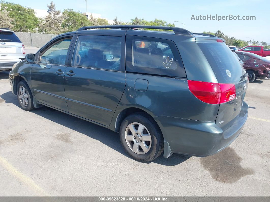 2004 Toyota Sienna Ce Gray vin: 5TDZA23C14S047451