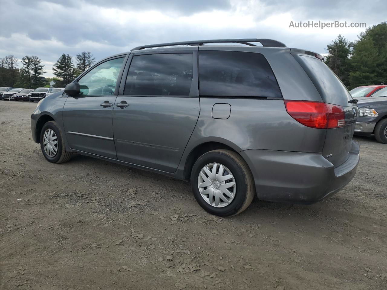 2005 Toyota Sienna Ce Gray vin: 5TDZA23C15S354555