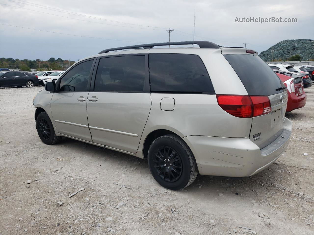 2005 Toyota Sienna Ce Silver vin: 5TDZA23C15S364387