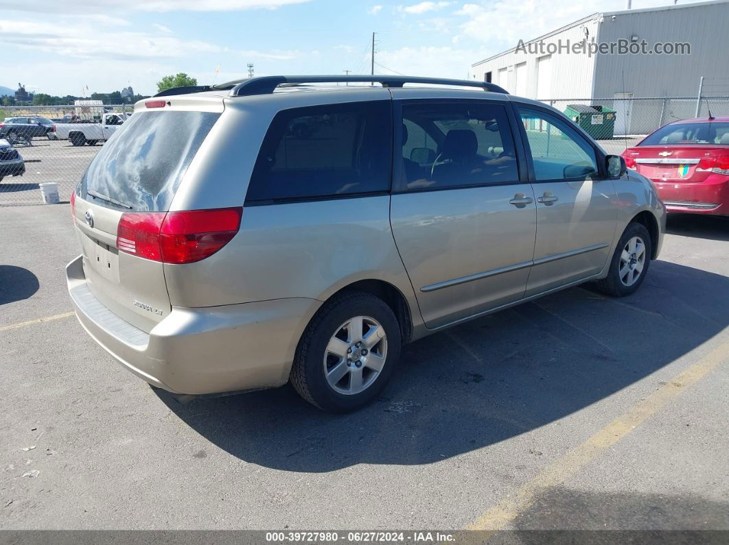 2004 Toyota Sienna Le Серый vin: 5TDZA23C24S099638