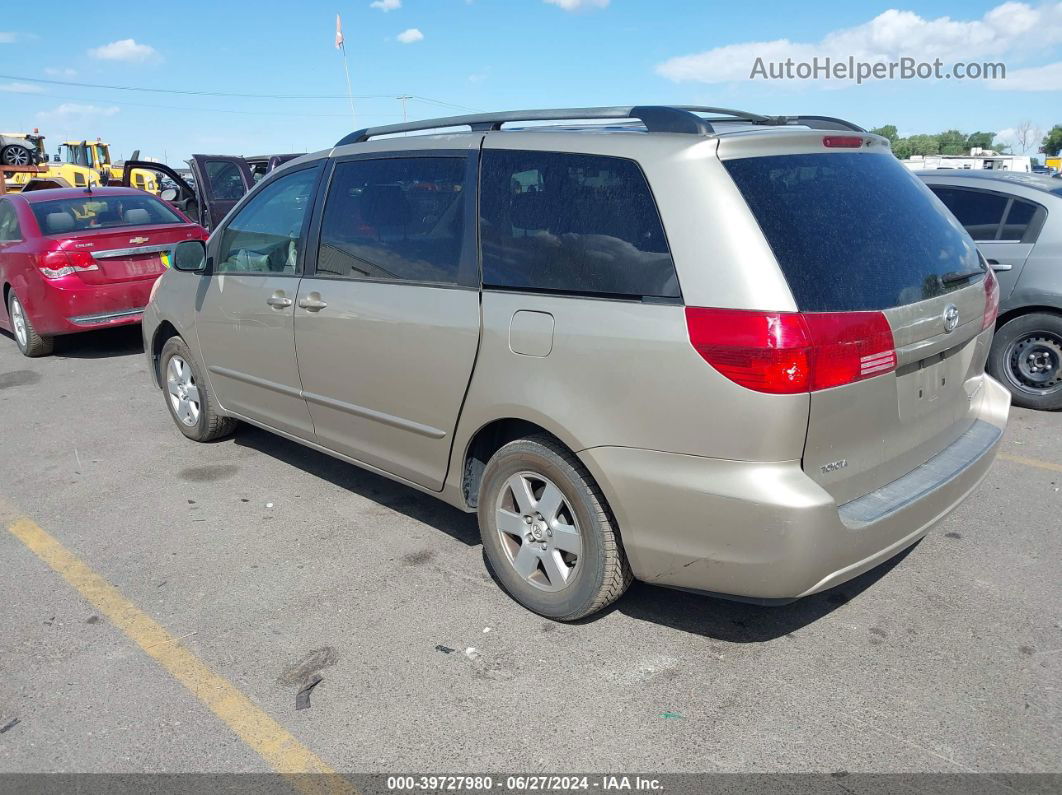 2004 Toyota Sienna Le Серый vin: 5TDZA23C24S099638