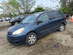 2005 Toyota Sienna Ce Blue vin: 5TDZA23C25S367640