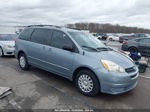 2004 Toyota Sienna Ce Light Blue vin: 5TDZA23C34S119475