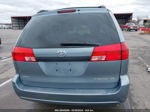 2004 Toyota Sienna Ce Light Blue vin: 5TDZA23C34S119475