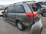 2004 Toyota Sienna Ce Gray vin: 5TDZA23C34S181572